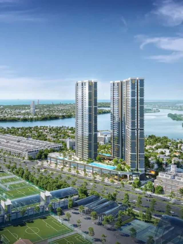Phối cảnh dự án Masteri Rivera Da Nang, Căn hộ cao cấp view sông hàn