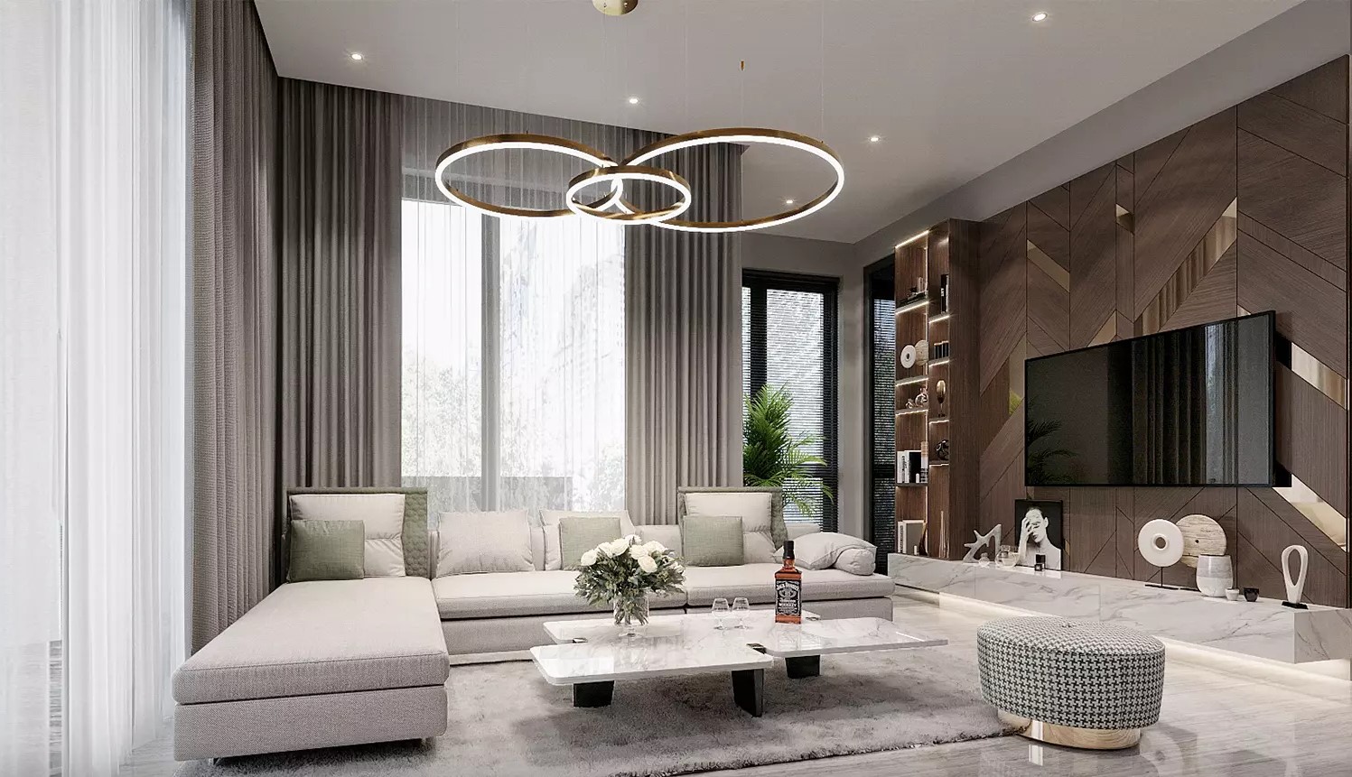 Định nghĩa phong cách hiện đại – Xu hướng thiết kế căn hộ nổi bật trong năm 2026